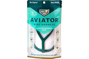 THE AVIATOR Das Aviator Vogel Geschirr & Lein – Made in America