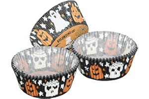 ScrapCooking Blíster de 36 moldes – Halloween, Papel, Multicolor, 21 x 10.7 x 3 cm