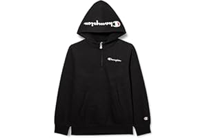 Champion Bluza z kapturem dzieci i młodzież Legacy American Classics B - Maxi-logo Ultralight Powerblend Fleece Half Zip