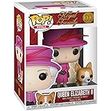 Funko POP! Queen Elizabeth II & Corgi Buddy: Royal Family - Figura in Vinile da Collezione - Idea Regalo - Merchandising Uffi