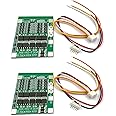 FainWan 2pcs 4S 30A 14.8V Li-ion Lithium 18650 Battery BMS Packs PCB Protection Board Balance Integrated Circuits