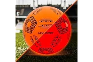 Hy-Pro Light Up LED Football Size 5 with Impact-Activated Lights & Pump - Light Up Ball with Auto-Shutoff & Enhanced Grip for Night Games - Suitable Footballs for All Ages