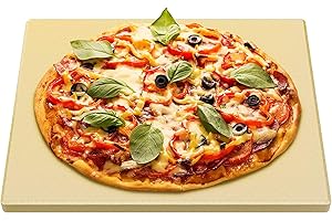 only fire Pierre à Pizza pour et BBQ en Cordiérite pour Four et Grill,gaz,Rectangulaire(38 * 30cm)