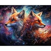 Malen Nach Zahlen Schädel Auf Schwarzem Hintergrund – Komplettset Für Erwachsene, 40x50 Cm
