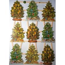 Glanzbilder EF 7255 Für Weihnachten: Weihnachtsmann & Poesiebilder Zum Scrapbooking & Deko – Festlich & Kreativ!
