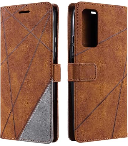 Per Huawei P Smart 2021 Custodia a Portafoglio, Pelle Stand Cover Cellulare+ eBa