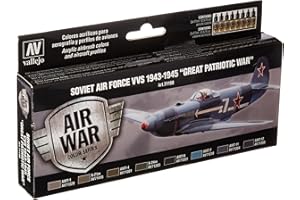 Vallejo Peinture de la Grande Guerre patriotique de l'armée de l'air soviétique VVS 1943 à 1945