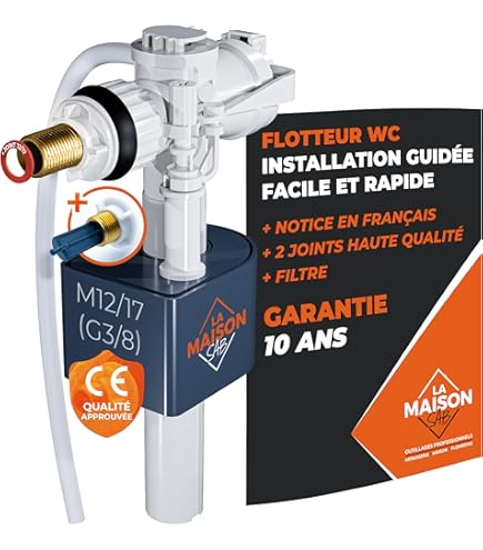 Robinet d'arrêt WC équerre 1/4 de tour R29 WIRQUIN PRO