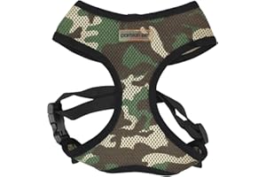 Parisian Pet Freedom Dog Harness, Camo, S