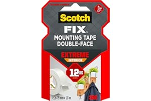 SCOTCH FIX Scotch Pgs05-1918-P Taśma Montażowa, Biały, 19 mm x 1,8 m