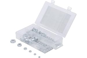 BGS DO IT YOURSELF Bgs Technic Pro+ - Assortimento Di Dadi Esagonali, 150 Pezzi