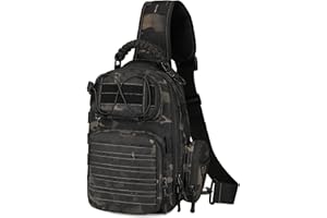 G-raphy Zaino Monospalla Uomo Militare Casuale Marsupio Sportivi Borsa a Tracolla Marsupio Uomo Sportivo Borsetta Monospalla Militare per Campeggio Escursionismo Ciclismo Viaggio Trekking