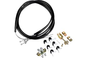 Parkeringsbromskabel 330-9371 Universal Emergency Brake Cable för inre trumbromsar med robust design mångsidig funktion Unive