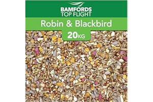 BAMFORDS TOP FLIGHT Bamfords Robin & Blackbird Wild Bird Food Wheat Free 20kg
