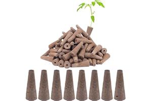 Errshing 50 Pezzi Spugne per Coltivazione Idroponica, Crescita Spugne di Ricambio per Coltivazione Assorbente Idroponica Spugne di Crescita Baccelli per Coltivazione Idroponico Indoor Giardino