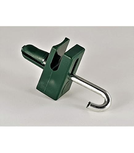 Eckschelle Für Zaunbau – 40x60 Mm, Graphit, Für 4 Mm Draht, Inkl. Montagezubehör