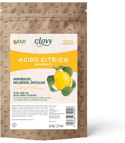 Acido citrico biologico 2,5 kg. Nortembio. Acido citrico anidro in polvere. Detergente multiuso. | Leroy Merlin