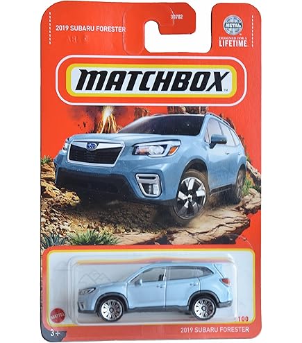 Matchbox 2019 Subaru Forester, Black 88/100 Short Card : Amazon.co