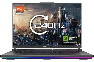 ASUS ROG Strix G18 G815LR Gaming Laptop | 18.0" WQXGA 240Hz Screen | Intel Core Ultra 9 275HX | NVIDIA GeForce RTX 5070Ti | 32GB RAM | 1TB SSD | UK Layout Backlit Keyboard | Windows 11