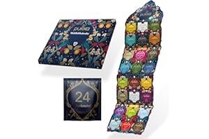 ‎PUKKA Pukka Bio Tee Geschenkset, Adventskalender, "Wohlfühlkalender 2023", Umweltfreundlich, Keine Schokolade, Milchfrei, Geschenkidee, 12 Tee Varianten, 24 Teebeutel