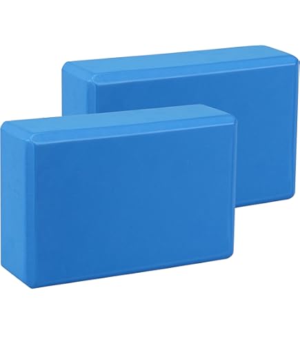 Ginocchiere Yoga U7220 In Schiuma PU Antiscivolo - Cuscini Per Ginocchia, Gomiti E Polsi, Colore Blu - Foto 8