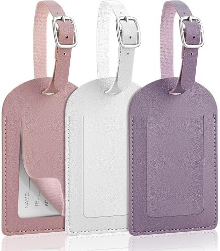VGEBY Étiquette de valise 2PCS Mode Bagages En Aluminium BaggageTags