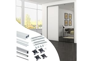 ‎EMUCA Armario Schrank Emuca 2 Puertas CON Perfiles Wave18 Y Wachs Suave