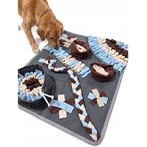 Snuffle Mat for Dogs - Interactive Snuffle Mat for Mental Training and Smelling, Puzzle Treat Dispenser and Slow Food, Washab
