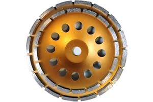 CT&T INDUSTRIE Diamante muela Plato Discos abrasivos Ø 230 mm Agujero 22,23 mm 7 mm doble dientes