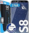 [2 Stück] 3D Schutzfolien kompatibel mit Samsung Galaxy S8 - [Made in Germany - TÜV Nord] – HD Displayschutz-Folie - Hüllenfreundlich – Transparent – kein Glas sondern Panzer-Folie TPU - Klar