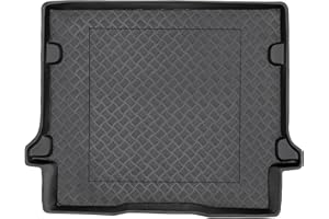 SMK Tapis de Coffre en PE pour Citroen C4 Grand Picasso I 2006-2013 Rendez Votre Voyage Plus Confortable grâce à ce Tapis de Voiture Durable - Tapis de Coffre de Voiture Tout Temps, Protection Contre