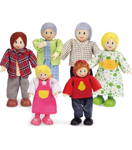 Figurines Birte And Ben Avec Boîte De Vêtements - Marionnettes Flexibles Goki Pour Enfants