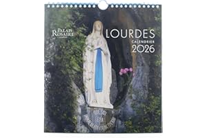 PALAIS DU ROSAIRE Calendario de Lourdes 2026 de gran formato - Selección del momento - Culto cristiano en papel