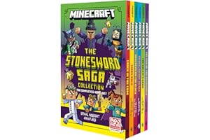 Minecraft Complete 6 Book Stonesword Saga: Official illustrated LitRPG children’s gaming fiction – perfect Christmas gift for fans of A Minecraft Movie and kids aged 6, 7, 8 & 9!: Book 6