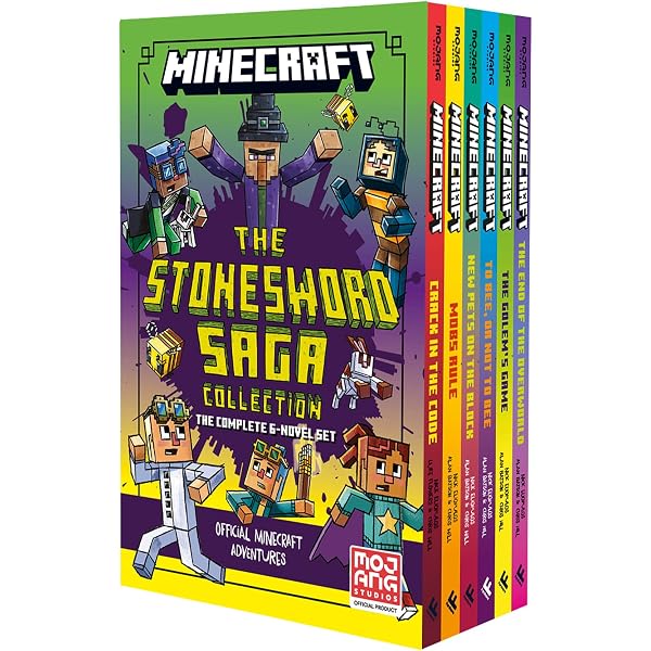 Minecraft Novel Collection: A 15 book set : Mojang: Amazon.co.za