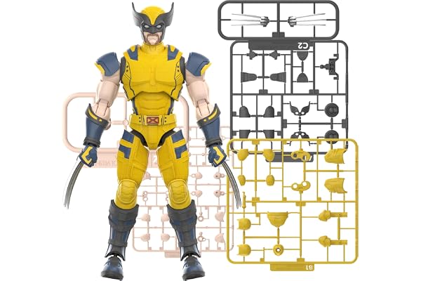 BLOKEES - Marvel Studio's Deadpool & Wolverine - Champion Class - CC05 - Wolverine modellsats - montering krävs - inga verkty