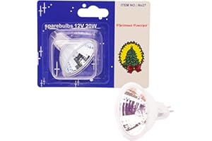 Christmas Concepts 50mm 12v 20w Fibre Optic Bulb 2 Pin (No 27)