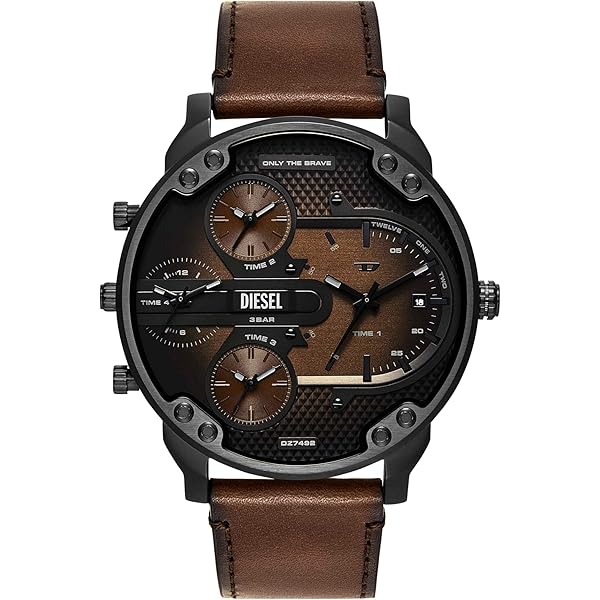Diesel Spiked Analog Blue Dial Men's Watch-DZ4606 : Amazon.in: Fashion