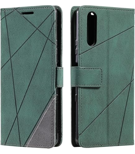 ELISORLI Phone Cover For Sony Xperia 5 II 2 / Experia 5II 5G Wallet Case Wrist Strap Slot Stand Leather Credit Card Holder Folio Purse Cell Accessories Experia5ii XQ-AS72 Girls Women Men