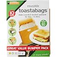 Toastabags Medium Microwave Steam Bags – Pack Of 100 (21cm X 16.5cm)
