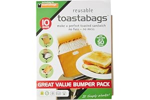 Toastabags 50 Use Pack, Gold, Pack of 10
