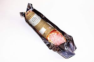 aBeiou. LOMO IBERICO DE CEBO 50% RAZA IBERICA. CERTIFICADO garantia Hycer. Curado artesanalmente en Guijuelo (Salamanca) Embutidos Ibericos de Bellota. Envasado al vacio. Pieza 450grs aprox.