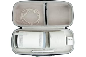 XINGFUDAO Tragetasche für Projektoren, kompatibel mit Samsung Freestyle, harte EVA-Aufbewahrungstasche, passt perfekt zu dem Freestyle-Projektor und dem Freestyle-Projektor der 2. Generation (Schwarz