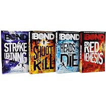 Young Bond Series Steve Cole Collection 4 Books set (Heads You Die