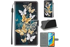 TOMYOU Funda para Huawei P30 Lite, Funda Libro Huawei P30 Lite PU Cuero Carcasa con Flip Case Cover, Funda Móvil Huawei P30 Lite Magnético Carcasa para Huawei P30 Lite/Nova 4e Funda con Tapa