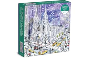 Galison 9780735369351 Michael Storrings St. Patricks Cathedral 1000 Piece Puzzle
