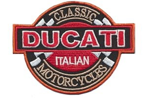DUCATISTI Ducati Aufnäher Patches Aufbügler Motorrad Monster Diavel Italy Moto GP DUC02