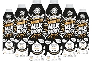 MIGHTY PEA Mighty Barista Milk | Vegan & Dairy Free Milk Alternative for Coffee & Tea 1L (6x1L) | Free from Lactose, Nuts & Soy | Plant-Based | No Added Sugar | Long Life | Made in The UK