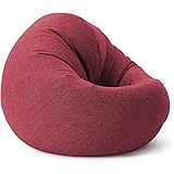 Lumaland Interior Line Poltrona a sacco 120 x 80 x 75 cm | Pouf 2 in 1 per interni | Con imbottitura da 300 l | Rivestimento 