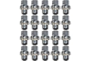 Huiruhy 20* Dadi ad alette in lega di acciaio inossidabile LR068126 Compatibile con L322 2006-2012 RRD500290, RRD500590